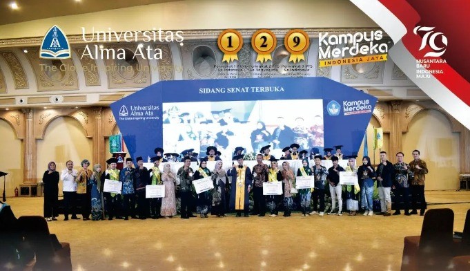 Wisuda Universitas Alma Ata Periode Agustus 2024