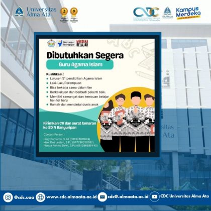 Lowongan Kerja Guru Agama Islam di SD N Banyuripan